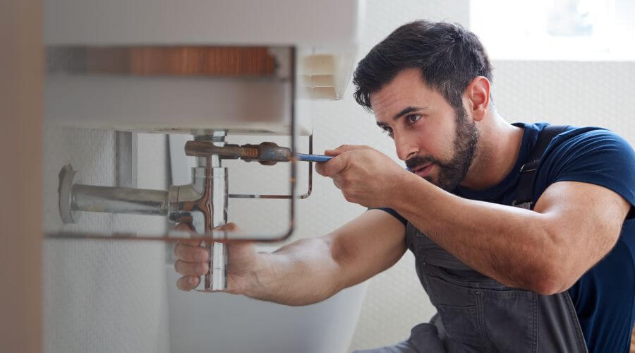 Tankless water heater installation in Leavenworth, IN